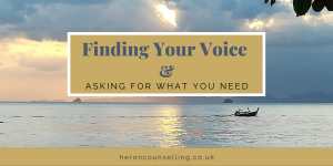 Find Your Voice and Ask for What You Need